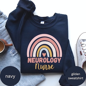 Neuro Nurse Shirt - Neurology Anatomy Tshirt, Anatomical Brain T Shirt, Neuro ICU, Neurologist Medical School Gift, Neuro Nurse Sweatshirt