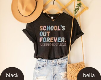 Camiseta "Se acabaron las clases para siempre" para maestros jubilados. Regalo para maestros jubilados. Camiseta divertida de agradecimiento para maestros. Regalo para maestros que se jubilan. Mamá jubilada.