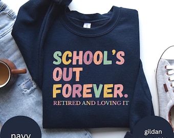 Retired Teacher Gift, Retired Teacher Shirt, Gifts For Retiring Teachers, Gift For Teacher Retirement, Retiring Teacher Gift, Teaching Gift