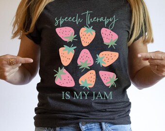Logopädie Shirt, Logopädin Pathologen Shirt, Logopädin Shirt, SLP Geschenk, SLPA Shirt, Logopädie ist meine Jam