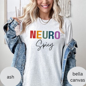 Neurospicy shirt, Neuro Spicy, ADHD Shirt, Neurodivergent Shirt, Neurodiversity Sweatshirt, Neurodiversity Gift, Autism Awareness,