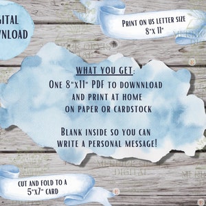 Printable Birthday Card 5x7, Vintage Card, Boho Card, Instant Download ...