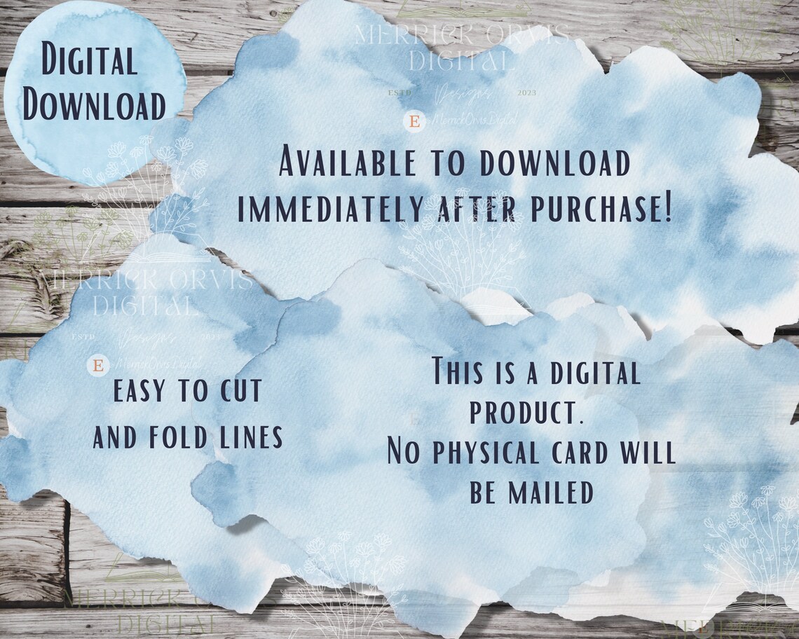 Printable Birthday Card 5x7, Vintage Card, Boho Card, Instant Download ...