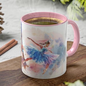 Dance Mug, Dancing Art Mug, Ballet Mug, Dance Lover Mug, Dancer Mug, Dance Gift, Dance Quote Mug, Ballet Art Mug, Dance Teacher Mug,