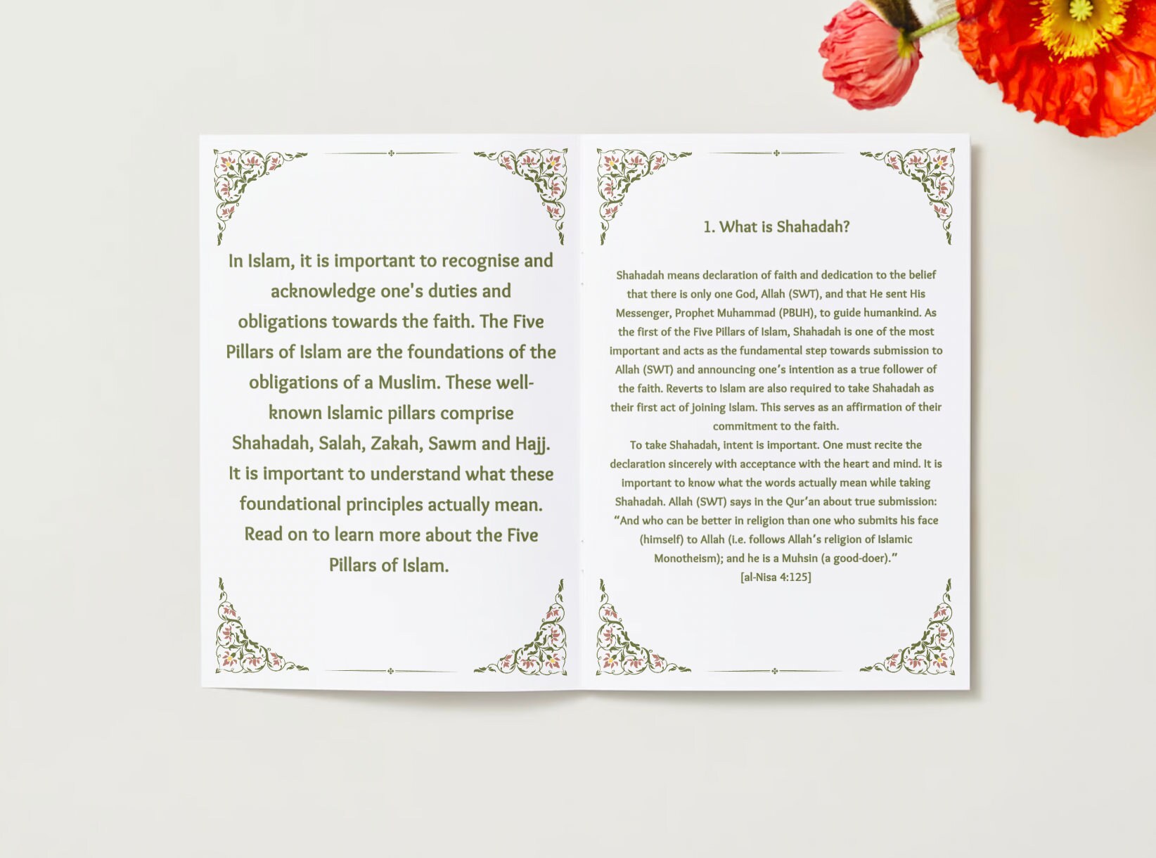 The Five Pillars of Islam Digital Products PDF - Etsy