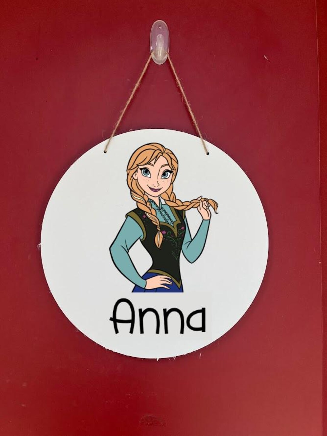 Personalized Anna Frozen Door Sign – 12