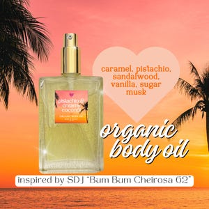 Sol de Janeiro Inspired Body Oil | Cheirosa 62 Type | Bum Bum | Tropical Fragrance Perfume Skincare | NonGreasy Moisturize Hydrate | 100ml