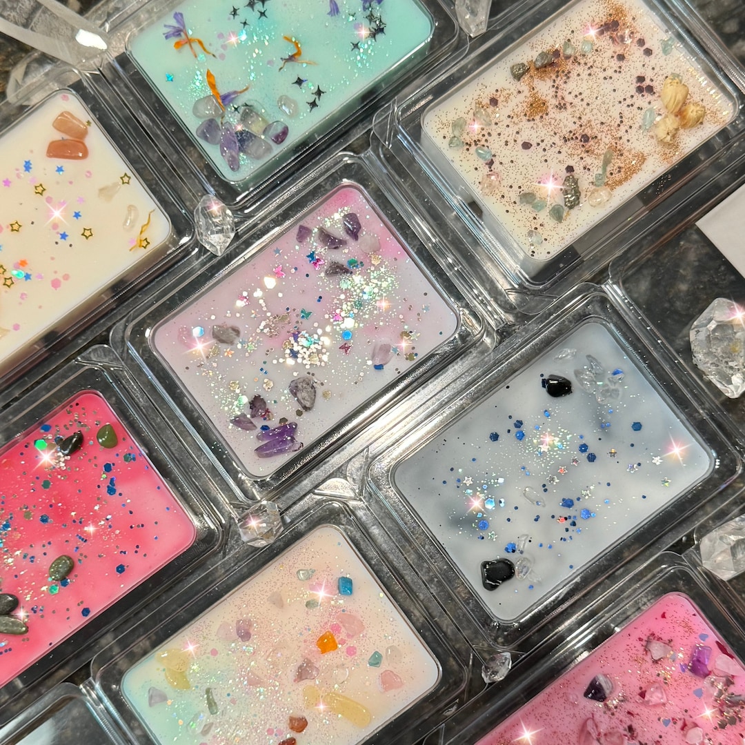 Crystal Wax Melts Nontoxic Soy Wax Melt Handmade With Intention