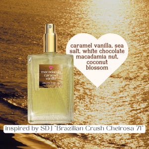Sol de Janeiro Inspired Body Oil | Brazilian Crush Cheirosa 71 Type | Gourmand Fragrance Perfume Skincare | NonGreasy Moisturize | 4oz