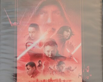 Star Wars " The Last Jedi" DVD Brand New