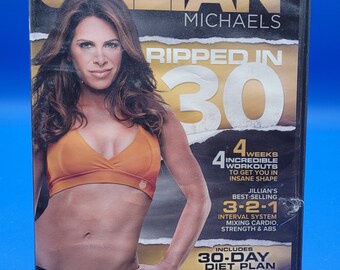 Jillian Michaels: Ripped in 30 (DVD, 2011)