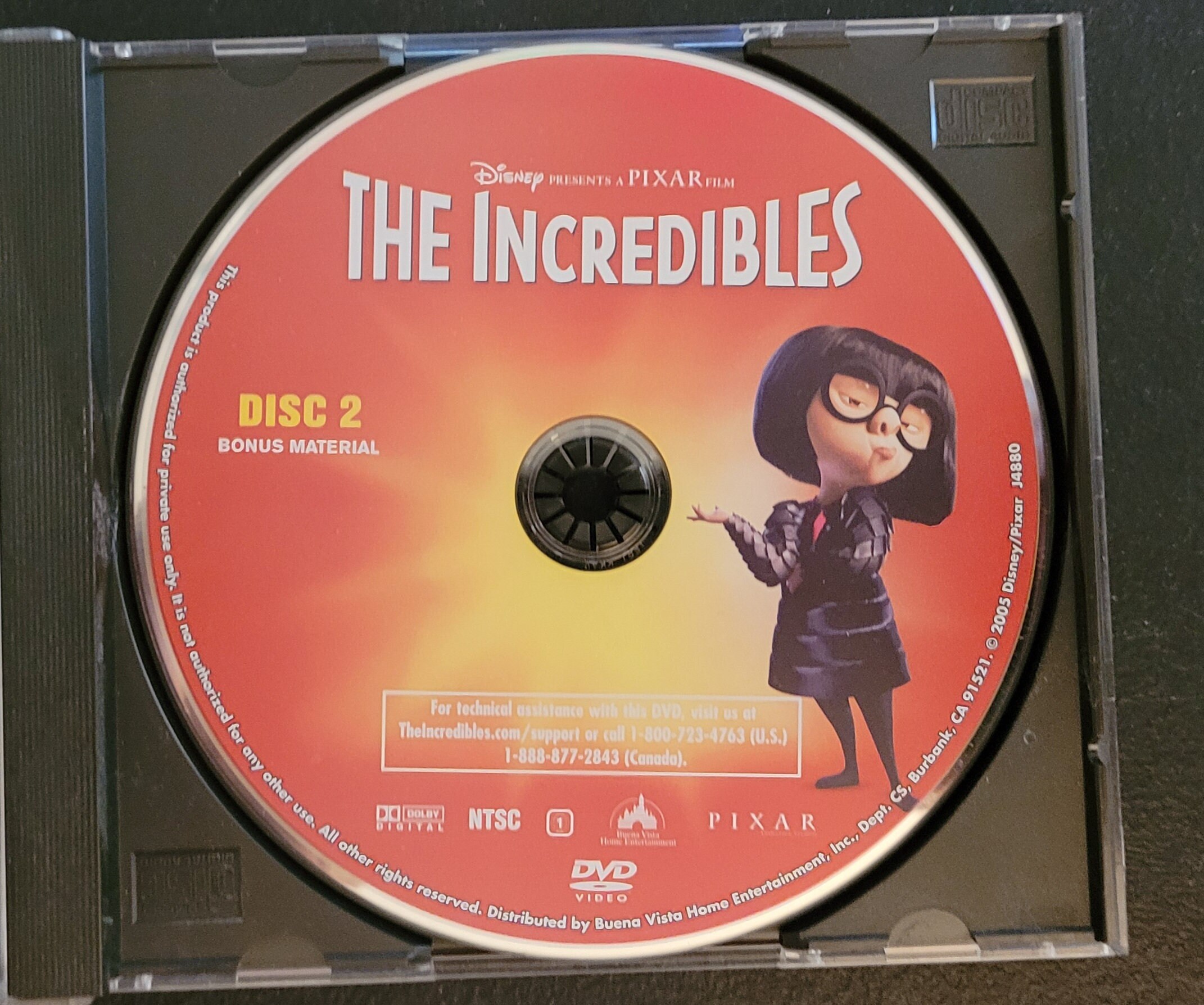 The Incredibles Bonus Material DVD, 2004 - Etsy
