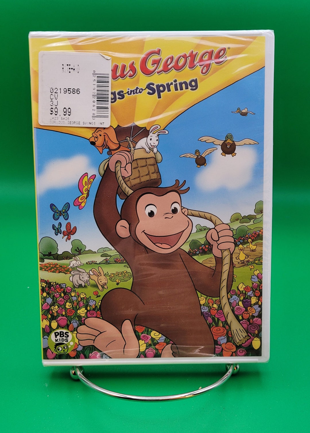 Curious George: Swings Into Spring DVD - Etsy