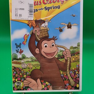 Curious George: Swings Into Spring DVD - Etsy