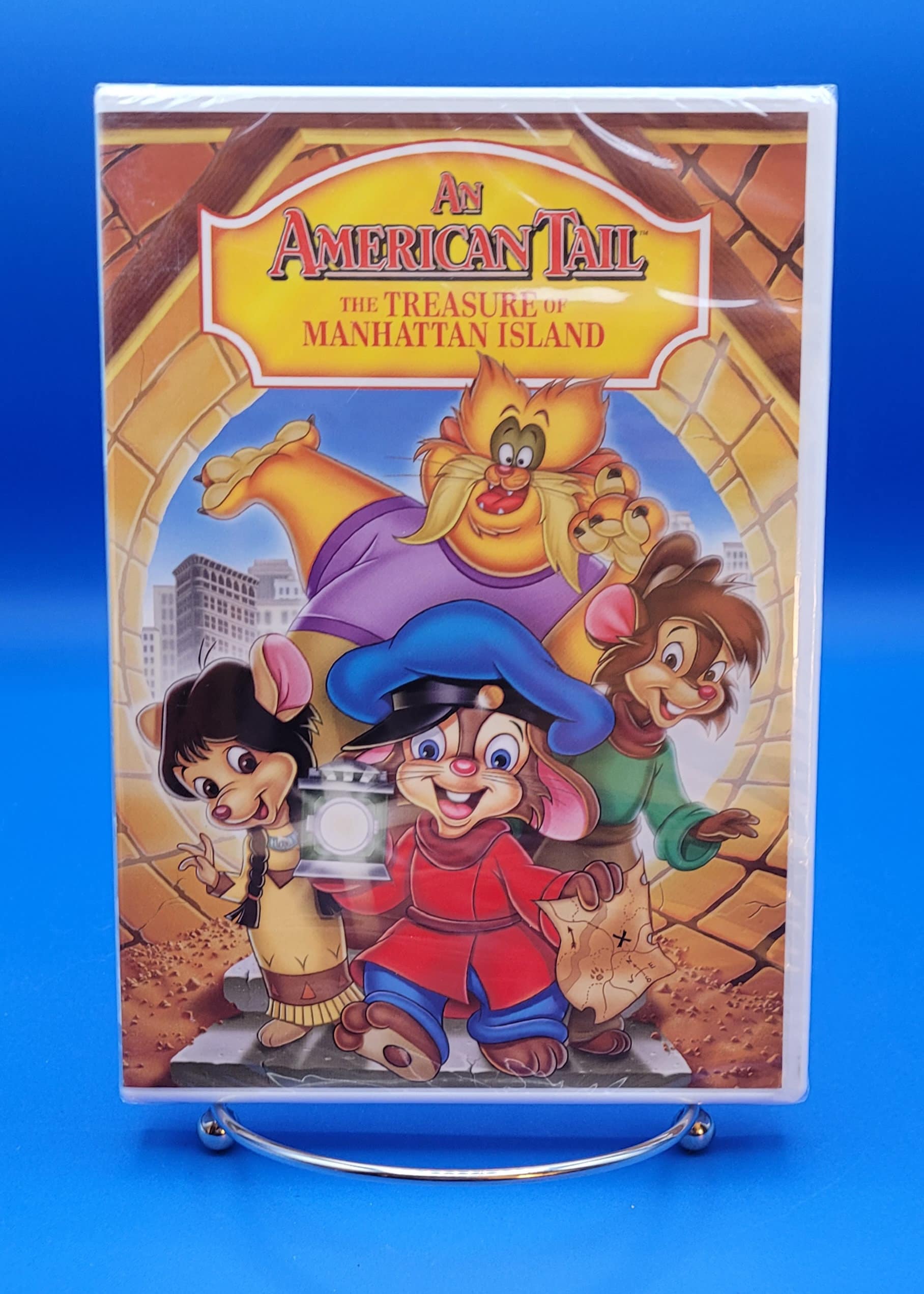 An American Tail The Treasure Of Manhattan Island Dvd An American Tail: the Treasure of Manhattan Island DVD, 1998 - Etsy
