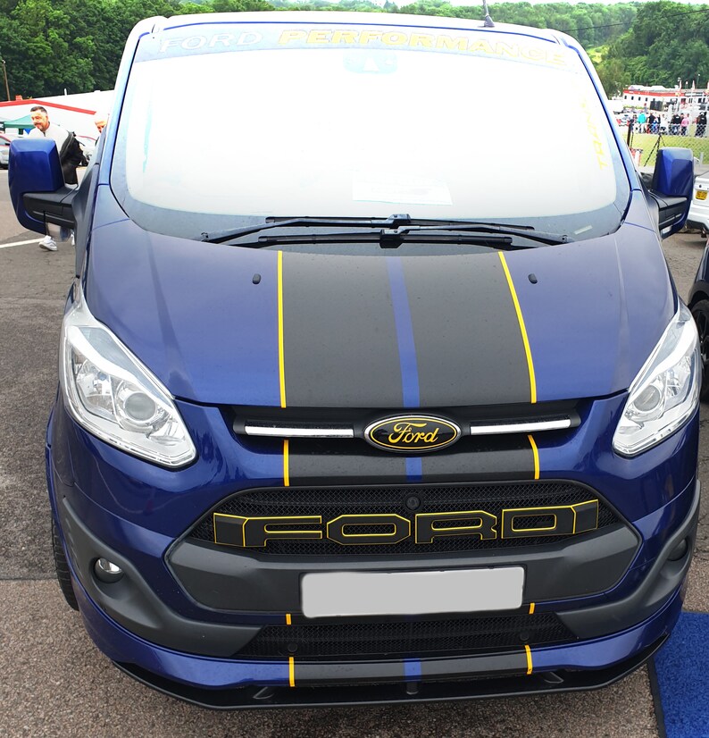 Ford Transit Custom Sport & Rear Door Kit Decal Stripes Stickers