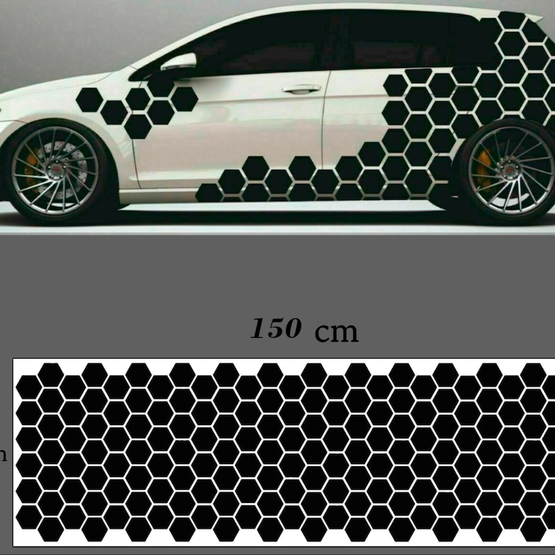 Hexagon Stickers - Etsy