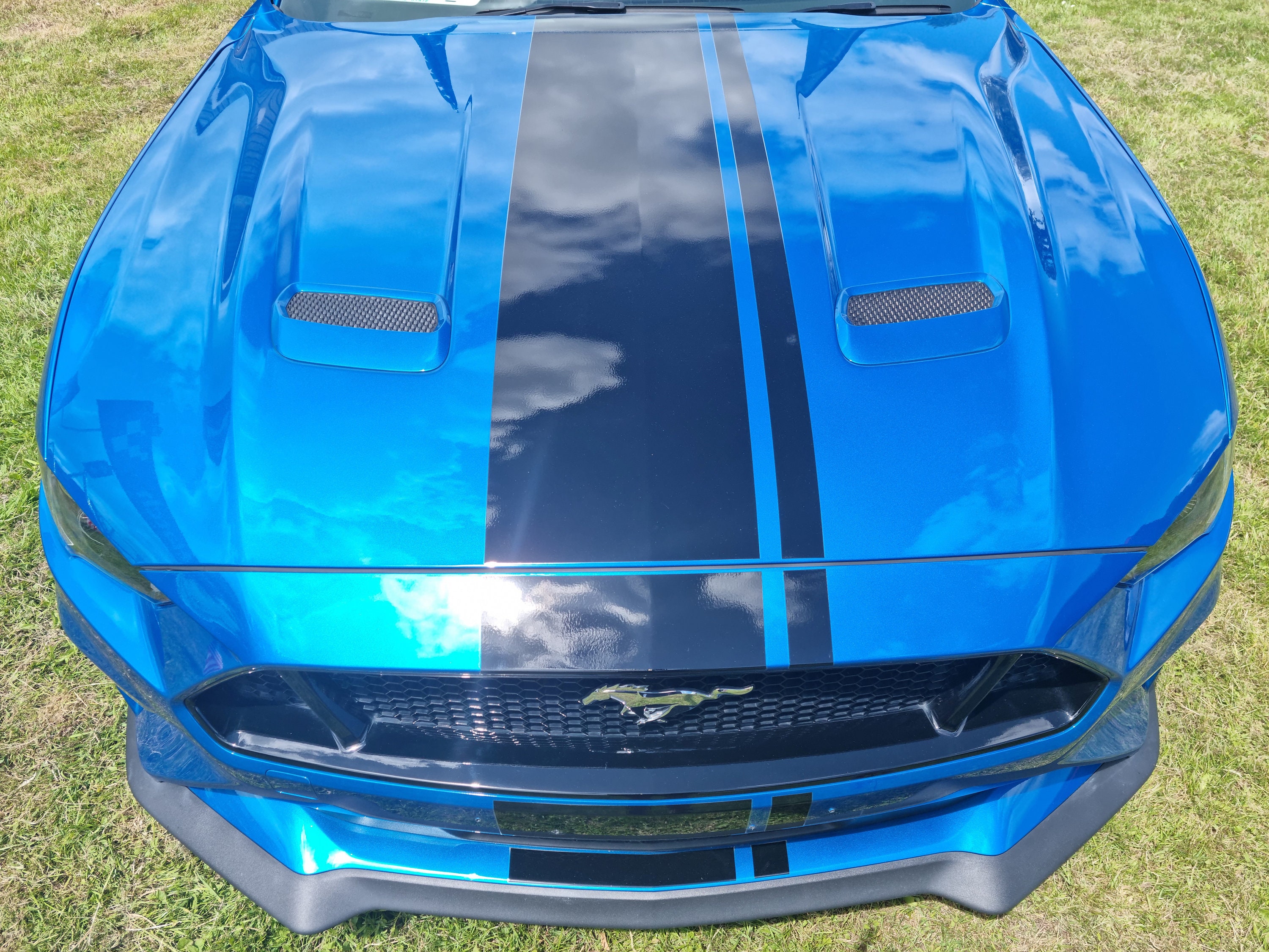Ford Mustang MACH Motorhaube Aufkleber Auto Vinyl Aufkleber Shelby Sport  Rennstreifen