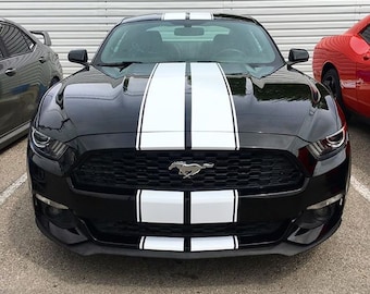 Ford mustang Shelby Racing Stripes: Wasserfester Vinyl-Aufkleber