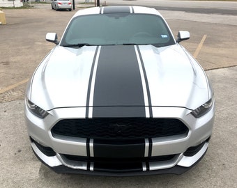 Ford-Mustang- Shelby Racing Streifen-Aufkleber Vinyl-Aufkleber Viper Stripes für HOOD-DACH-Boot