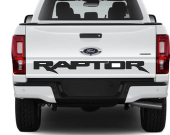 Ford Raptor Tailgate Decal: Waterproof Truck Graphics