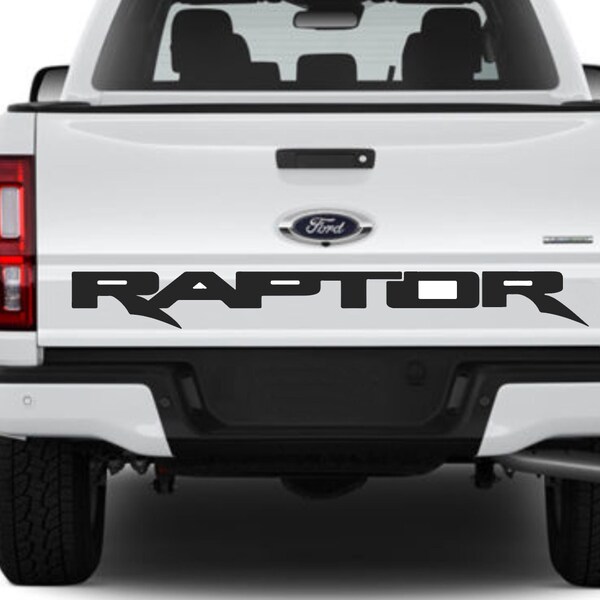 thumbnail image 2 of American Flag Subdued Tailgate Letters Decals For 2018 Ford Raptor – Rocky Mountain Graphics 2 of 6