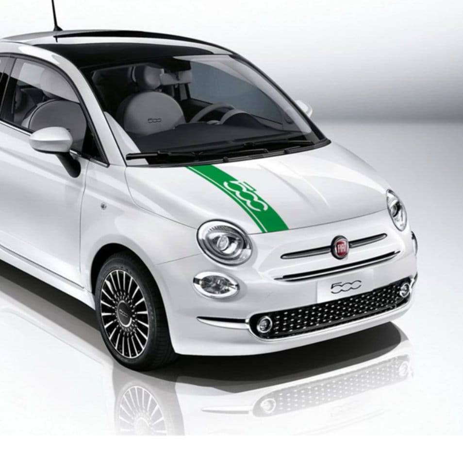 Fiat on sale 500 stripes