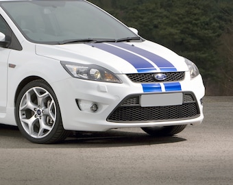 Ford Bonnet Stripes Design Decal Stickers Racing Sport Graphics for Hood