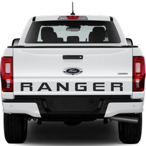 Ford Ranger Tailgate Decal Sticker Pick-up Graphics 4 X 4 Off Road WILDTRAK SPORT Racing Ranger Adhesive