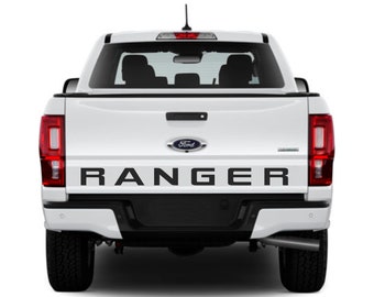 Ford Ranger Tailgate Decal Sticker Pick-up Graphics 4 X 4 Off Road WILDTRAK SPORT Racing Ranger Adhesive