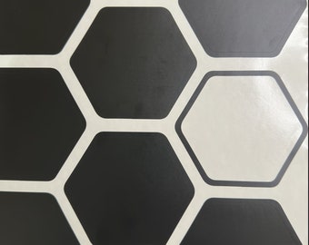 Tappeto LISBOA 27212/356 Esagono Nido D'ape Grigio 80x150 Cm - Foto 3