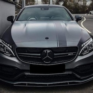 Mercedes Car Bonnet  Stripes Vinyl Decal Racing for Hood AMG Sport Sticker Graphics Adhesive