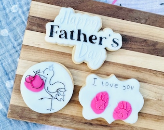 Fathers Day Biscuits - Pre-Order Available - Fathers Day from Bump - Fathers Day Gift - Letterbox Gift