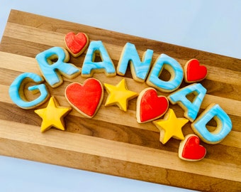 Biscuits grand-père - Biscuits grand-père - Cadeau boîte aux lettres - Cadeau grand-père
