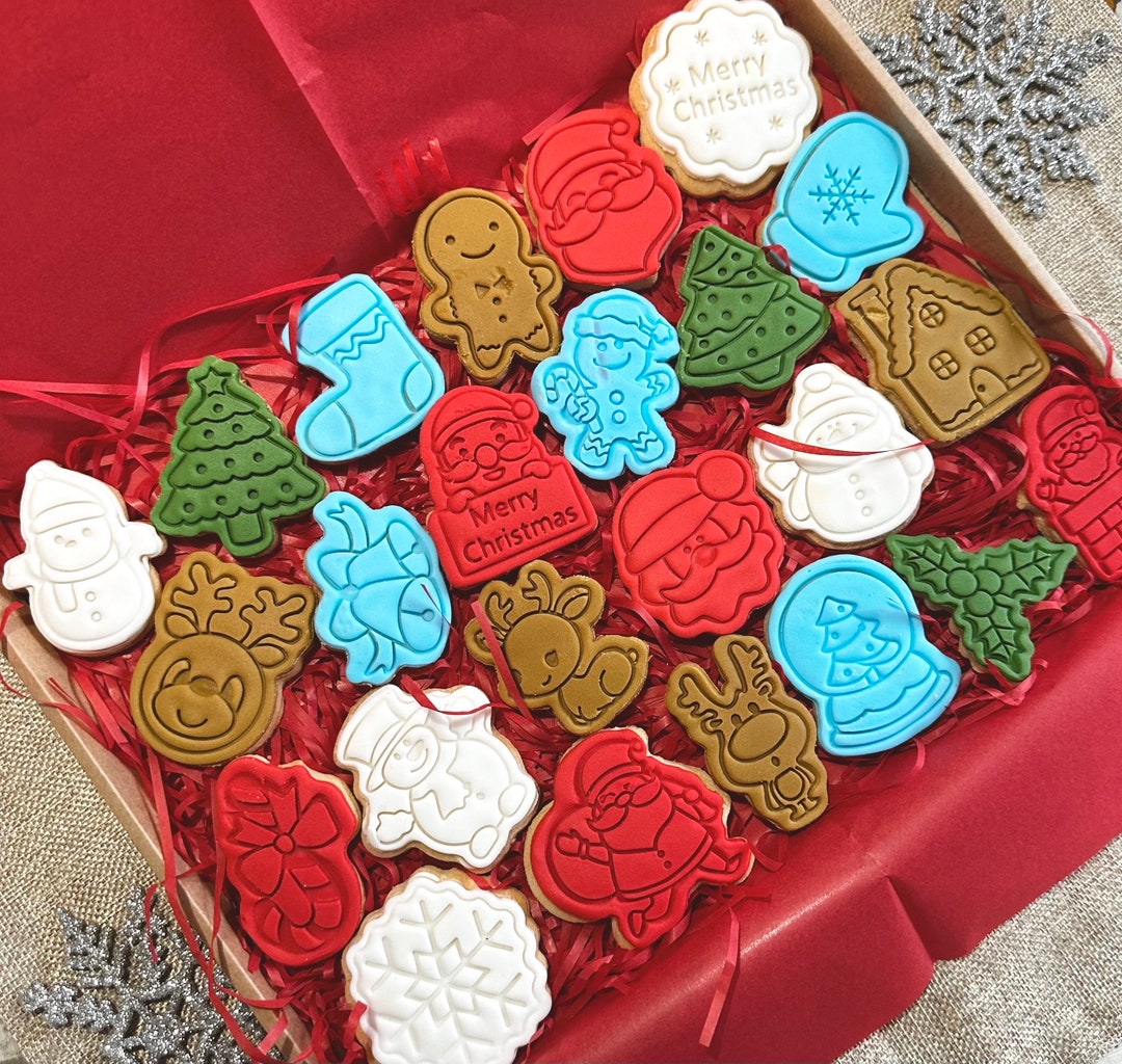 Preorder Christmas Biscuits Advent Calendar Biscuits Christmas Kids
