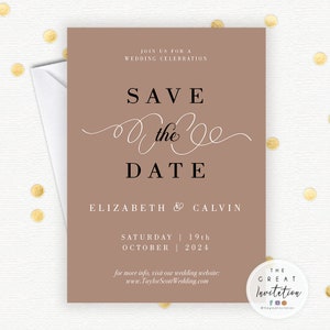 Enregistrer la carte d’annonce de date, enregistrer l’invitation de date, invitation formelle enregistrer la date, invitation d’annonce, invitation d’annonce de mariage