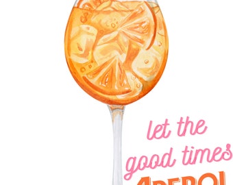 Aperol spritz card