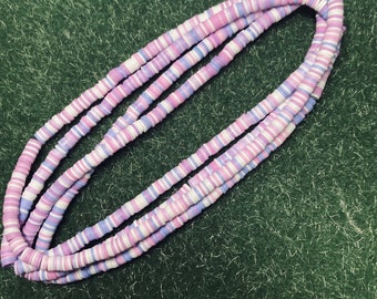 Purple Beaded Choker Necklace