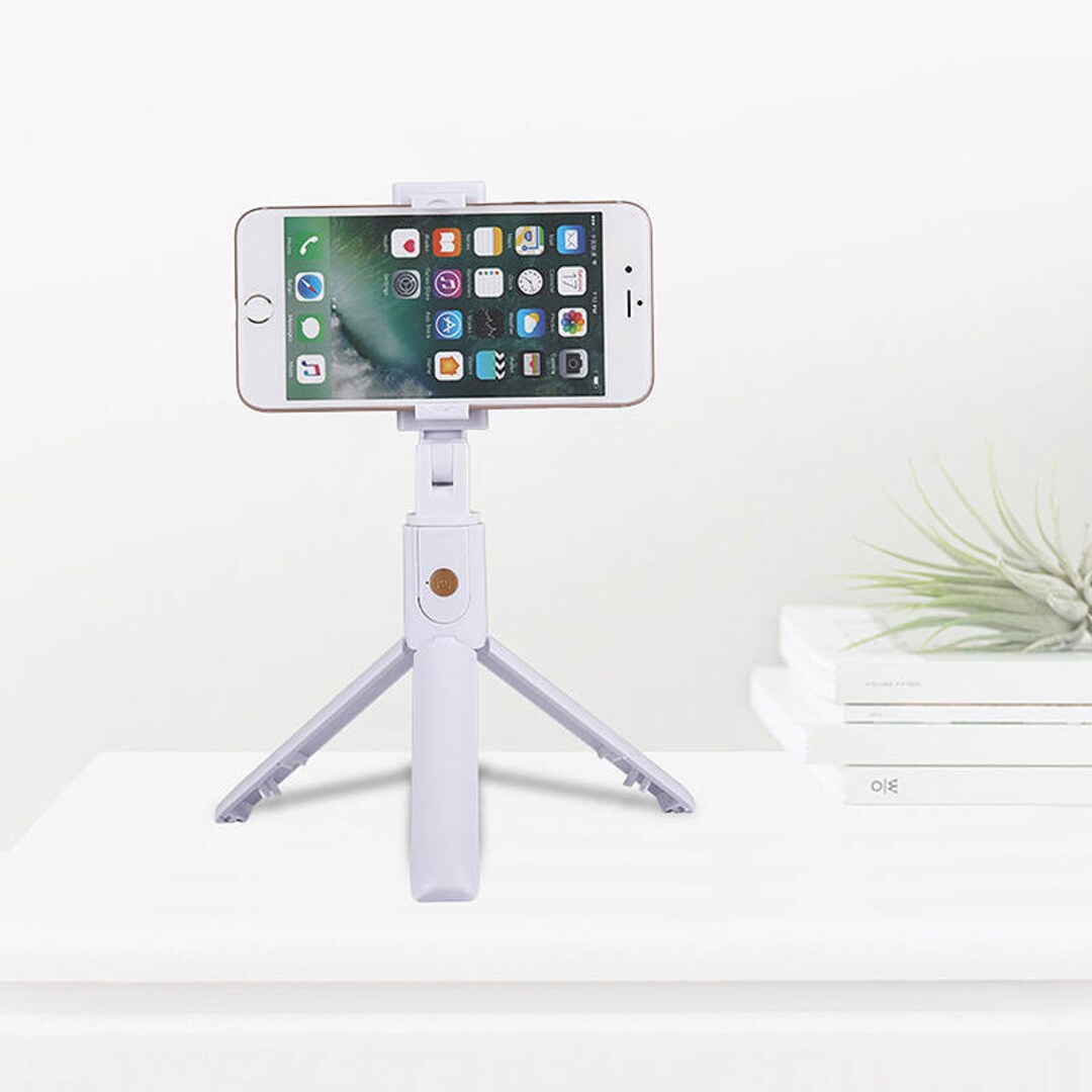 Selfie Stick Integrated Tripod Etsy
