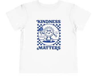 Toddler Kindness Matters Tee - Cute Gift, Positive Message, Kids' Apparel, Birthday Present, Everyday Wear