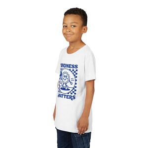 Youth Kindness Matters Tee, Positive Kids T-Shirt, Gifts for Children, Motivational Apparel, Youth Summer Wear, Kindness Theme Bild 2