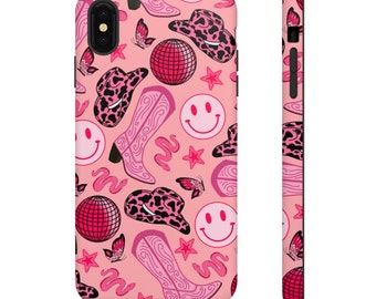 Pink/Western Phone Case