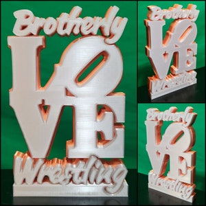 3D Printed Logo of Your Company Business Group Team