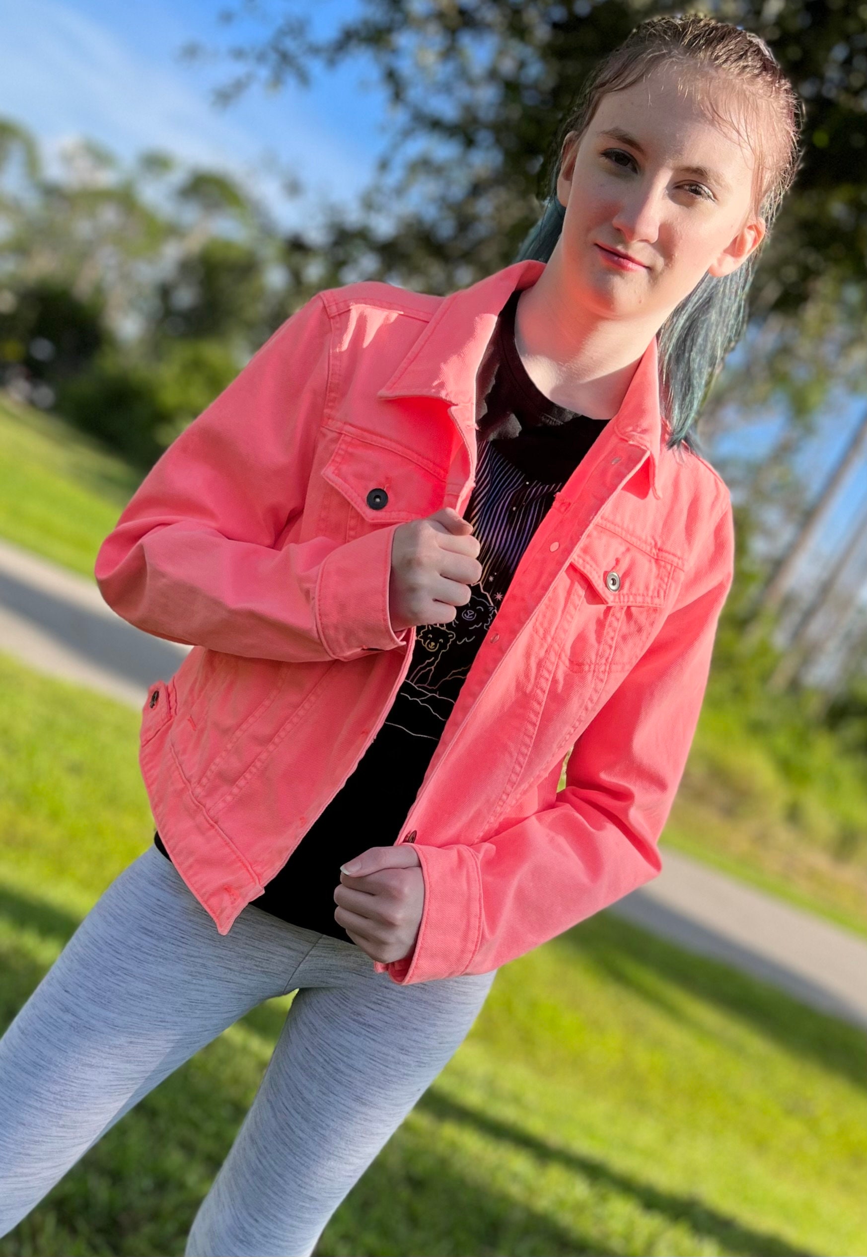 ジャケット・アウター check lovely pinkie remake jacket Andy Techy Jacket - Pink | Levi's® US