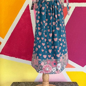 2T Hearts & Flowers Pillowcase Dress - Toddler Dresses