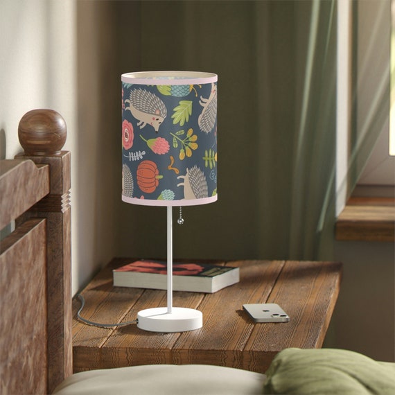Hedgehog lamp next outlet