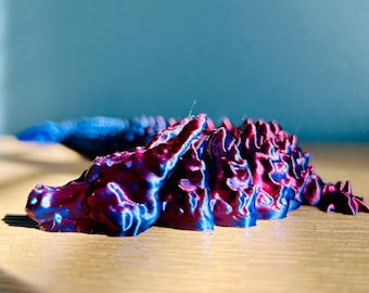 3D Printed Flexi Dragon – Articulated Fidget Toy