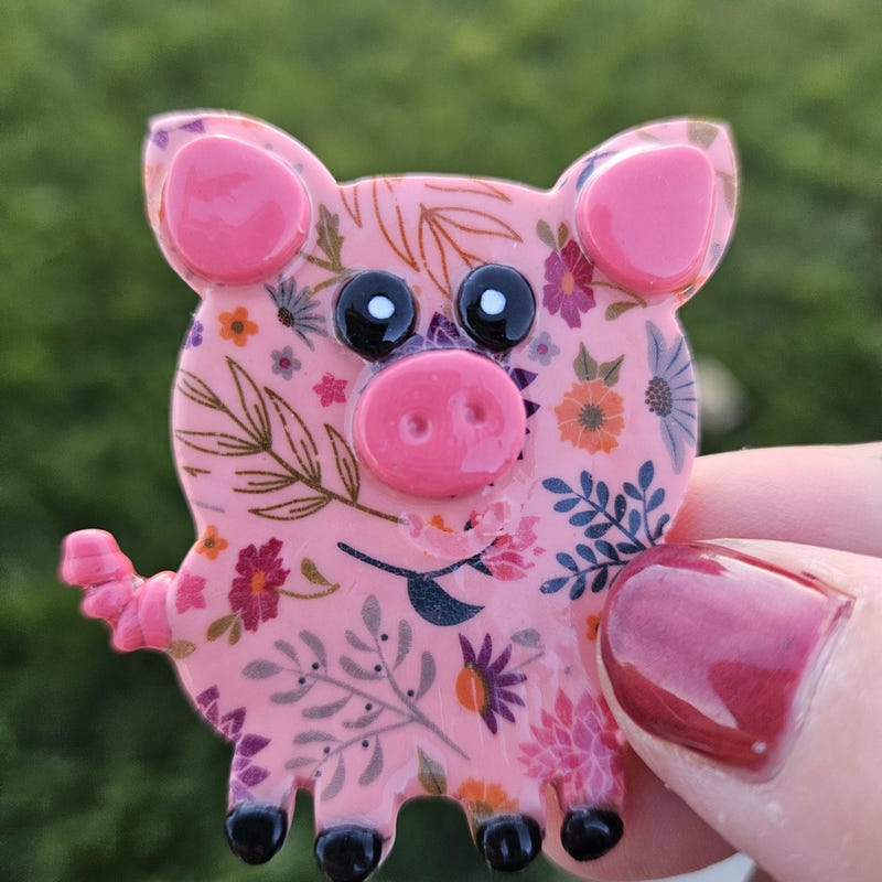 Pig Magnets - Etsy