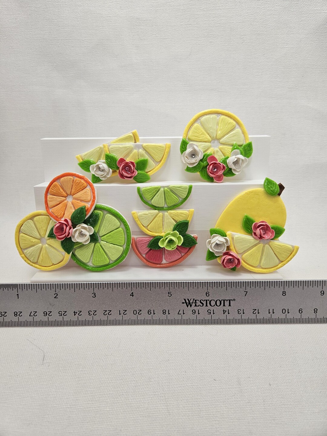 Lemon Magnets Cute Handmade Lemon Magnets Whimsical Kitchen Accessories! Bright ...