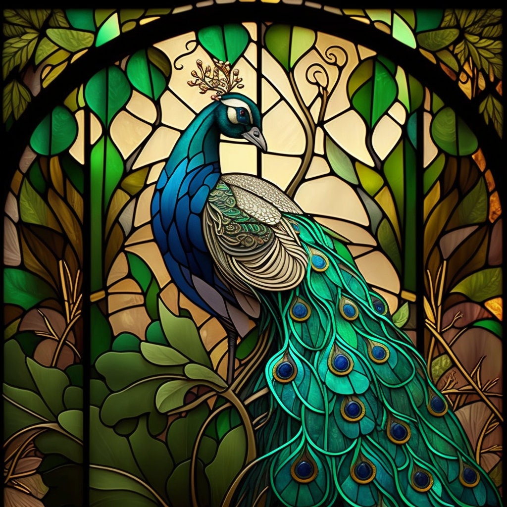 Mandala Art Kit – Prancing Peacock Body & Soul